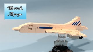 Lego Mini Concorde - Lego Custom MOC