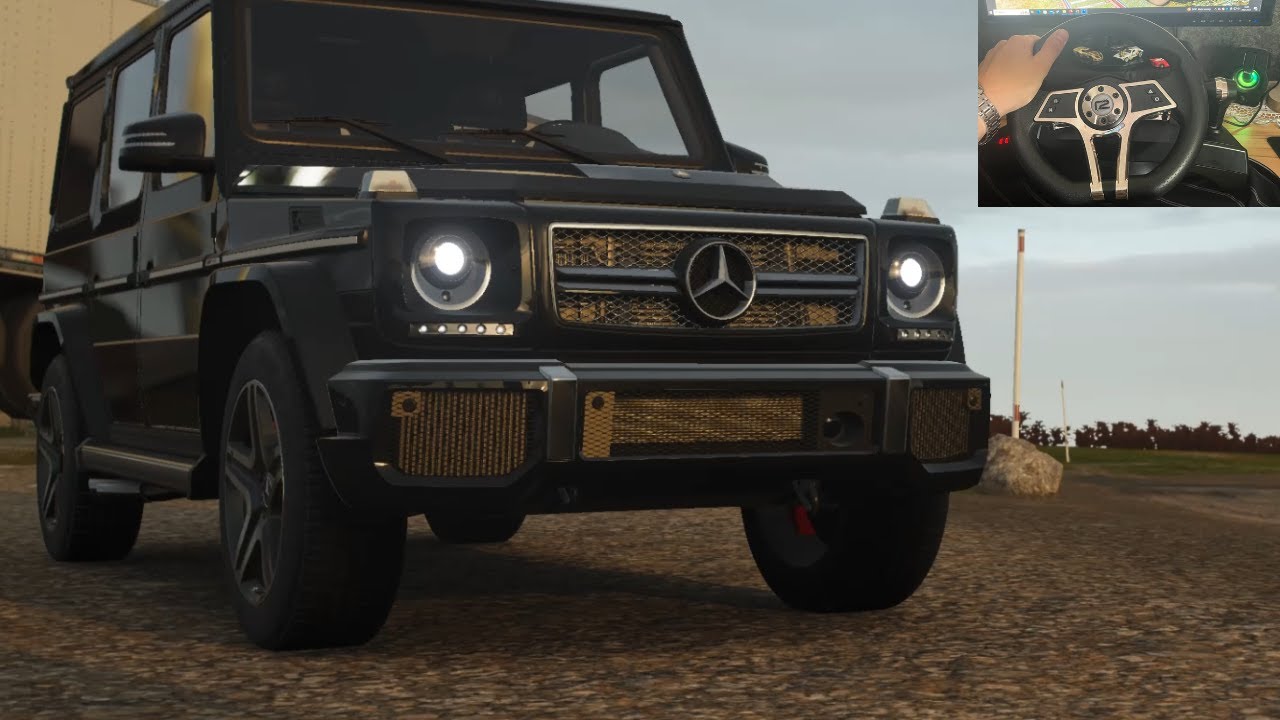 Mercedes Benz G Wagon Racing from the Top to the Bottom of the Mountain ...