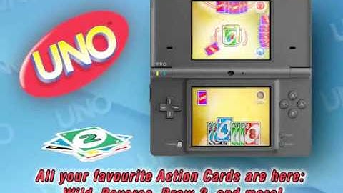 UNO  DSiWare Gameloft Trailer