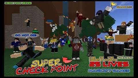 SUPER CHECK-POINT PARKOUR MASTER