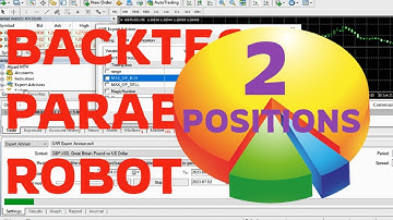 [GBP/USD, M5] Backtest Parabolic Sar Forex Robot for 2 Positions