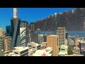 Giant Tsunami vs Island-Located City |Citis Skylines Tsunami #95