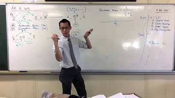 Arithmetic & Geometric Mean (2 of 2: Inserting Multiple Means)