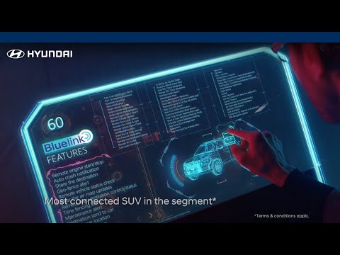 Hyundai VENUE| 60+ Bluelink connected features