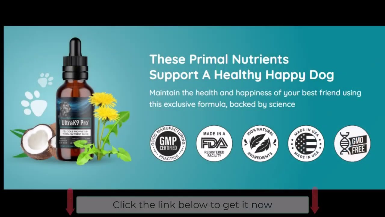 UltraK9 Pro – Primal Nutrients For Pet Health