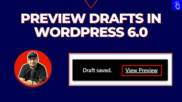 Preview Drafts in WordPress 6.0 | View Drafts in WordPress | Blogging Unplugged Clips