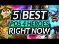 Top 5 MOST BROKEN SUPPORT Heroes that are UNSTOPPABLE Late Game - Dota 2 Guide