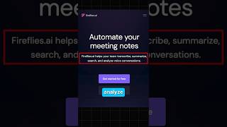 Automate your meeting notes with Fireflies.ai screenshot 1