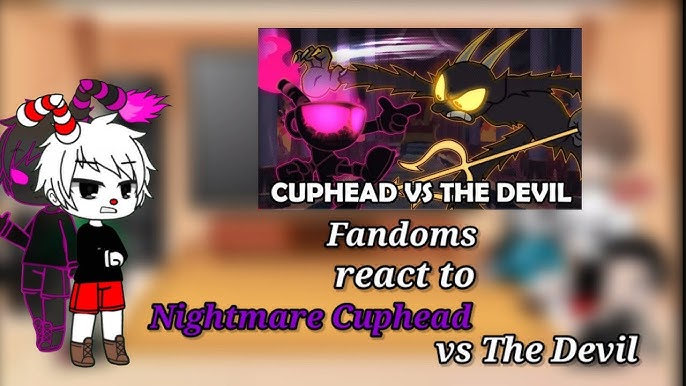 Cuphead Getting Infected to a Nightmare Cuphead by Waterdeviltimes