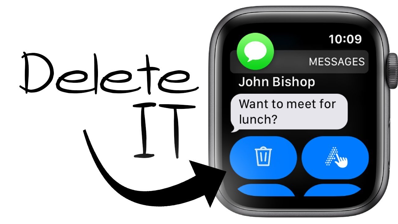 How To Delete Text Messages On Apple Watch