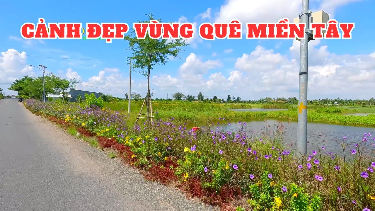 Đường HL12 qua các xã Huyện Mỹ Xuyên Sóc Trăng