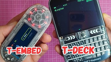 T-embed и T-deck первое впечатление