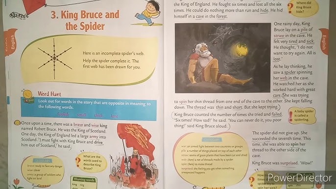 Watch Popular Kids English Nursery Story 'king Bruce And The Spider' For  Kids - Check Out Fun Kids Nursery Storys And Baby Stories In English