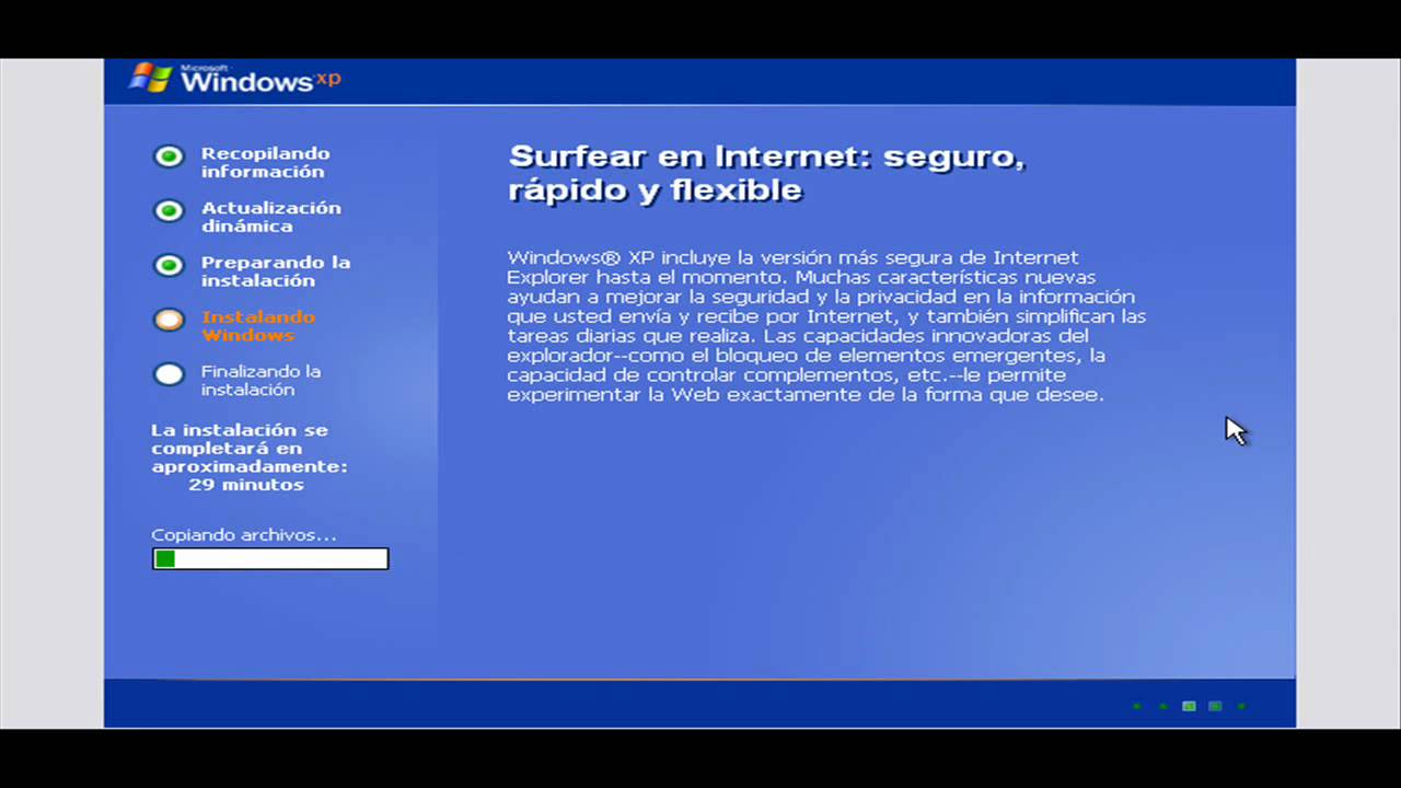 como formatear e instalar windows xp - YouTube
