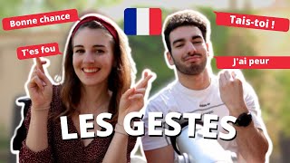 👉Common French Gestures in communication  / With my brother