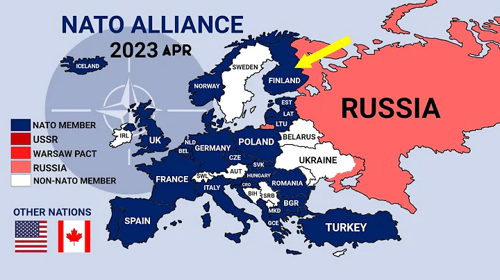 The Expansion of NATO Every Year ( 1949 - 2023 ) - DayDayNews