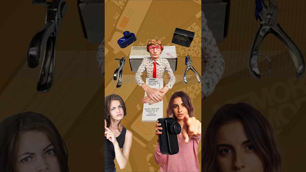 Before Cloud Storage… We Punched Disks! 