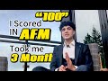 How to pass ACCA AFM… Skipping tough parts! | Took me 3 Months