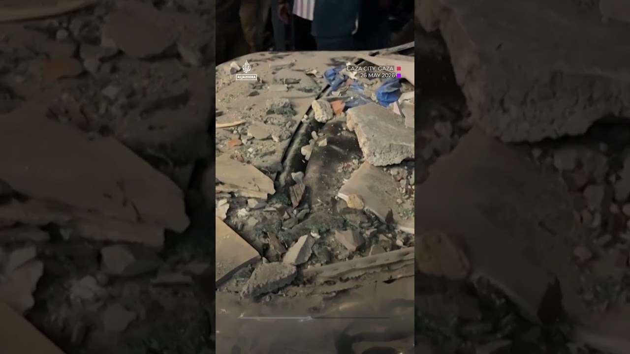 مقتل فلسطينيين في غزة جراء استهداف إسرائيل لزعيم حماس | AJ #shorts