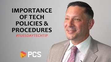 PCS #tuesdaytechtip - Technology Policies and Procedures