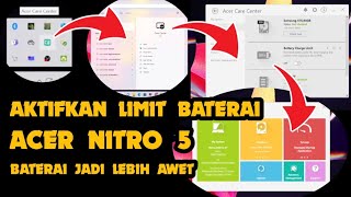 HOW TO ACTIVATE CHARGE LIMIT ON ACER NITRO 5 LAPTOP TO LONGER BATTERY LIFE!!
