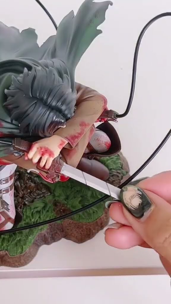Best Levi figure I've ever seen 🤩 #aot #shinzouwosasageyo