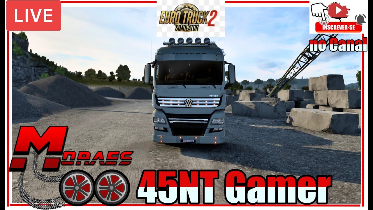 Live no ets 2 v 1 45 no mapa eaa v 1 45 no volkswagen meteor youtube