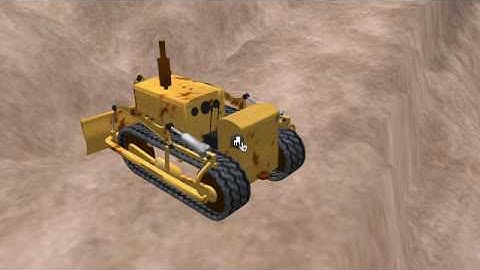 Bulldozer Terrain Tool for Open Simulator