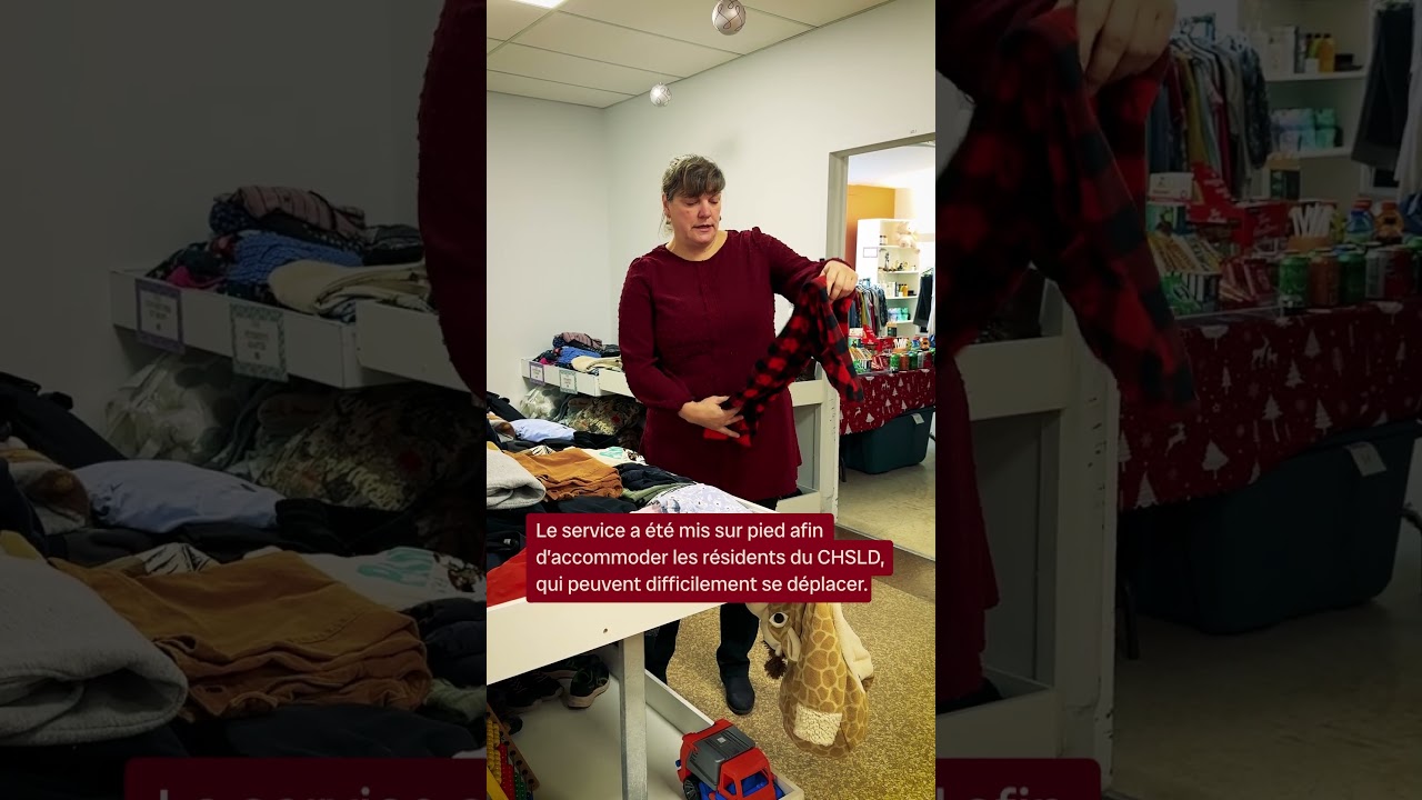 Incursion dans une friperie... de CHSLD!