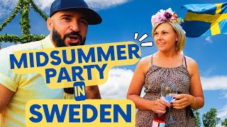Epic Midsummer Party In Sweden On The Countryside