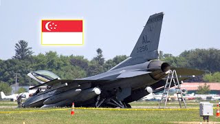 Breaking News, F16 AU Singapura Jatuh