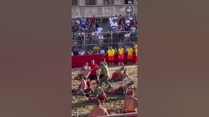 Calcio storico Fiorentino 2022 KO Rossi-Verdi #calciostorico #firenze