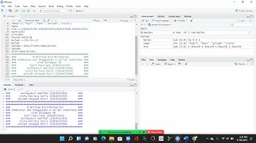 Pembuatan dan Penggunaan R Script Sedehana - Praktikum Bioinformatika (Kel 4B)