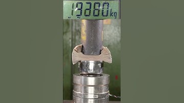 How strong is money? 😱🫣 #realmoney #hydraulicpress #crushing #viral
