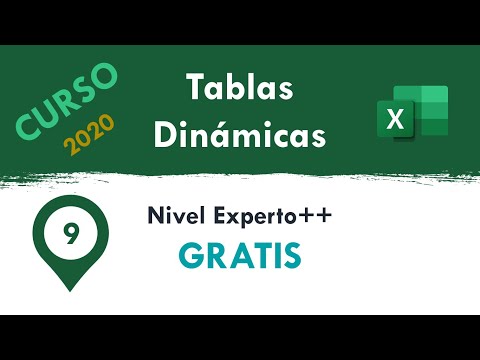 Noveno Tutorial - Curso Completo - 2020 - Tablas Dinámicas en Excel - GRATIS - Gráficos Animados