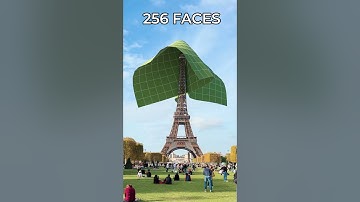 VFX Cloth from 1 Face to 100k Faces #blender #3dart #3danimation #clothsimulation #learning #vfx