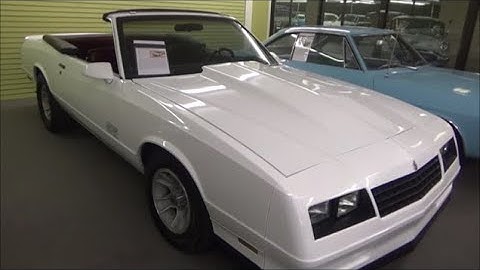 ONE OF A KIND 1983 Monte Carlo Convertible Custom Dreamgoatinc Hot Rods Classics amd Muscle Cars
