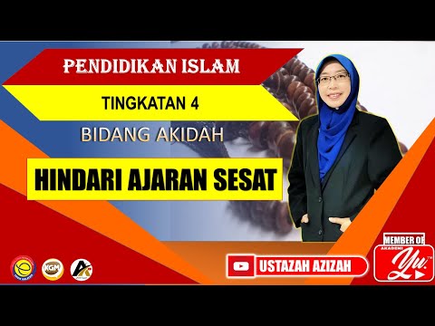 HINDARI AJARAN SESAT | TINGKATAN 4 KSSM | P.ISLAM | AKIDAH | PELAJARAN 12 #pdpr