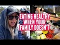 Eating Healthy When Your Family Doesn't | Farm Vlog + Backyard Workout