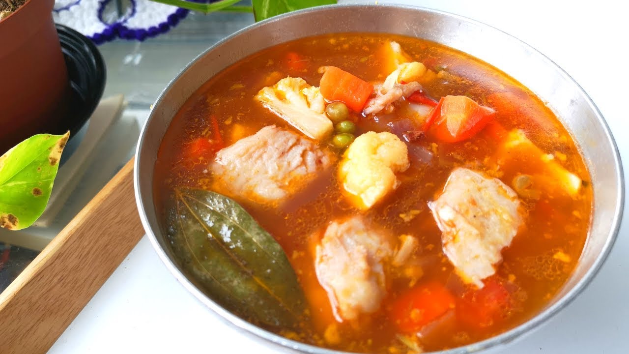 Quick Easy yummy Indian style Fish Soup | Winter special Fish Stew