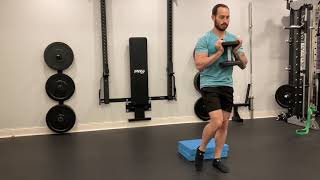 Goblet Skater Squat
