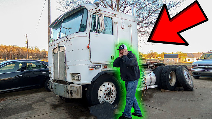 We BOUGHT a CABOVER SEMI TRUCK!