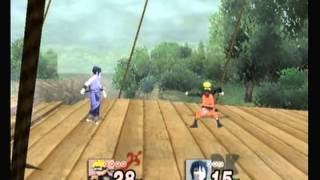 SSBB: Naruto V.S Sasuke