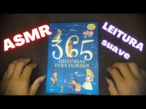 ASMR lendo historinha para dormir