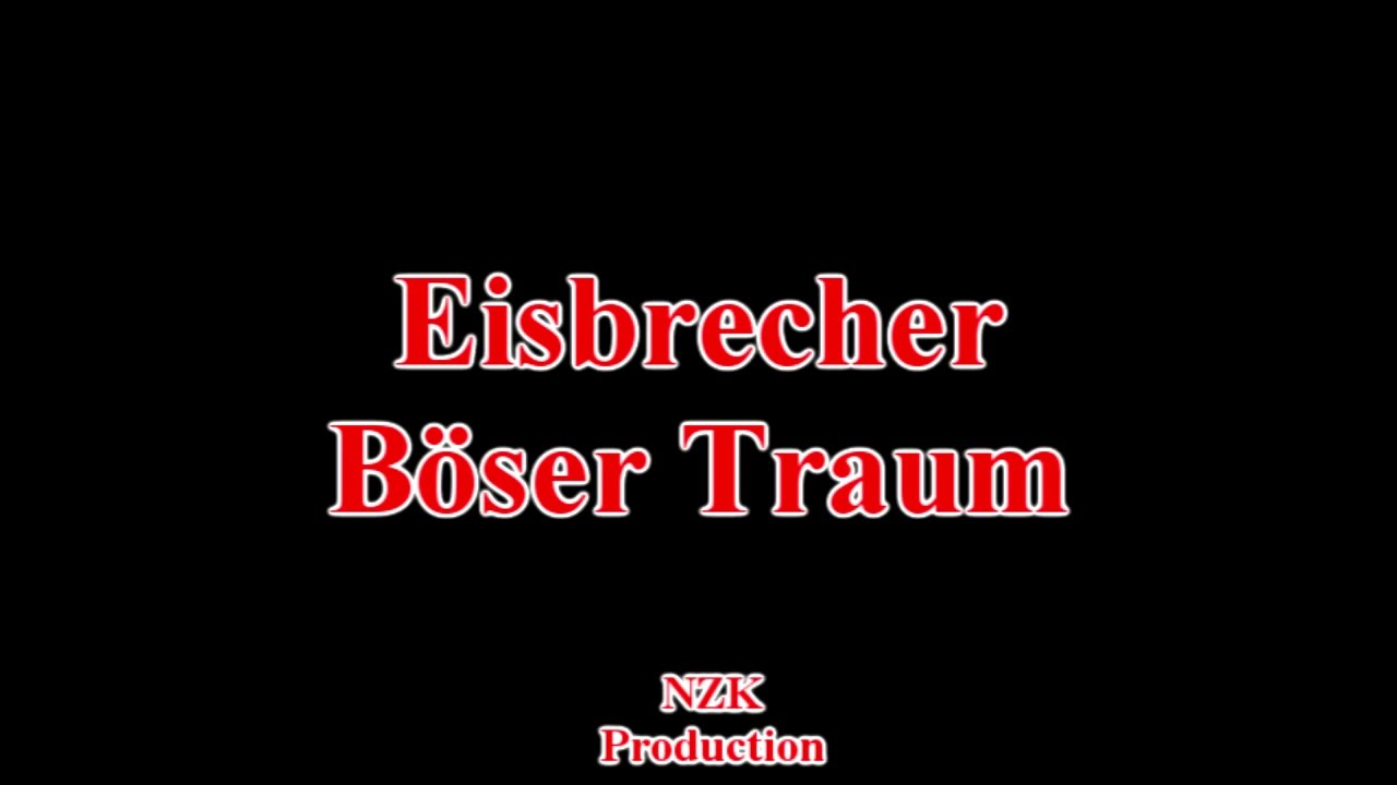 Eisbrecher - Böser Traum(Lyrics)