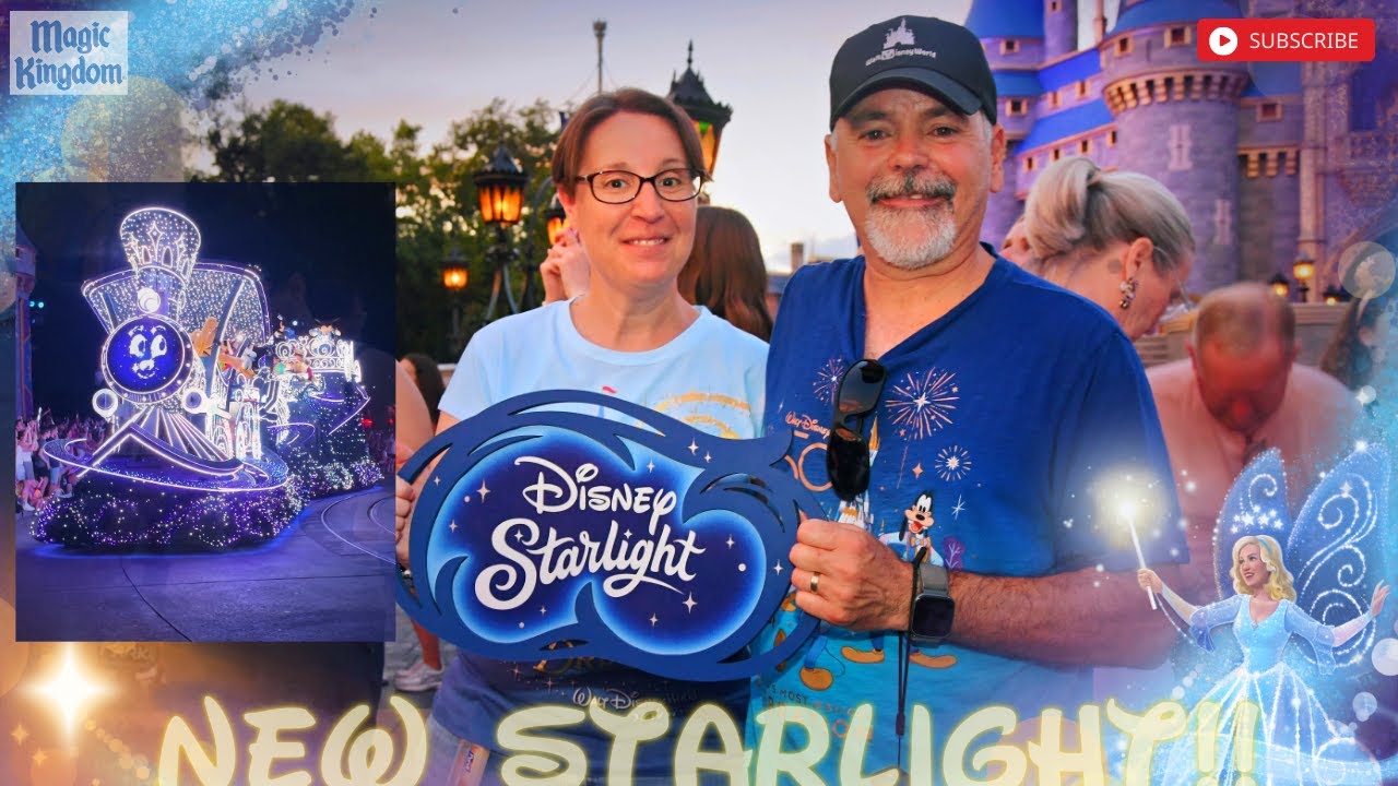 NEW!! Starlight Dream The Night Away Parade at Disney's Magic Kingdom! | New Parade Premier Night!!