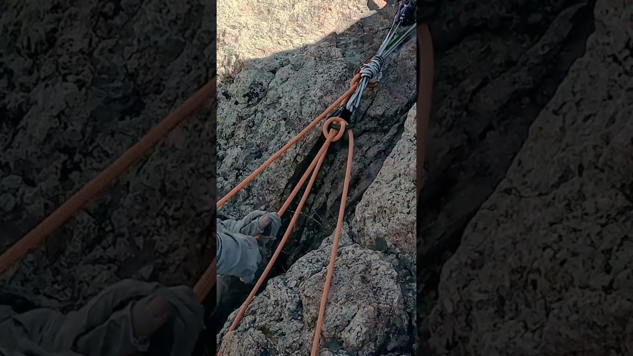 Узел, который СПАС мои ​​восхождения! #советыпоскалолазанию #узлы #мунтер