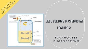 Cell Culture in Chemostat Lecture 2 || Bioprocess Engineering || GATE Biotechnology (BT)