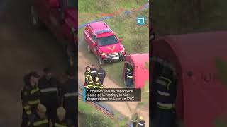 La Unidad Militar de Emergencias localiza uno de los coches en Berbes