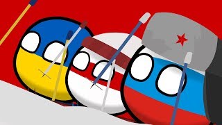 Countryballs 35 Прогулка На Лыжах Полусборник